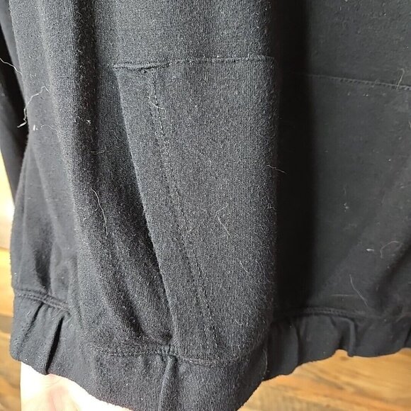 Gymshark Top Womens XL Black Training Pippa Pullover 1/4 Zip Jacket Cinched - Picture 5 of 6